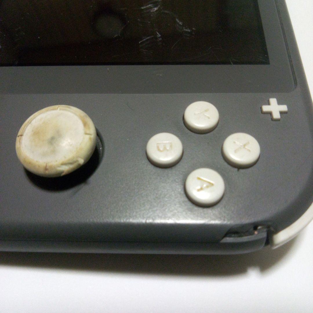 ジャンク品Nintendo Switch Lite グレー 本体　電源つかず。