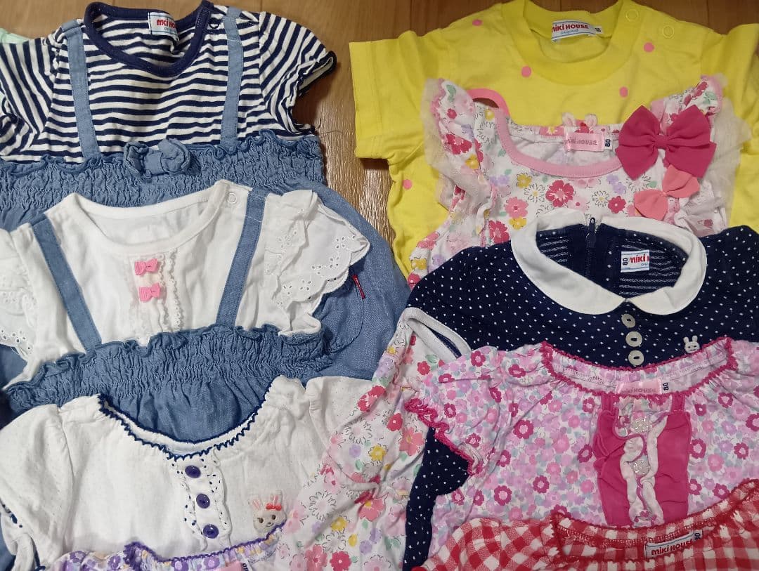 mikihouse　50着 Tシャツ・ワンピース・パンツ・ジャケット　セット