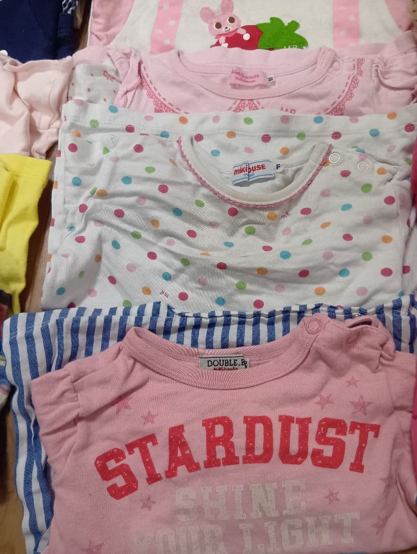 mikihouse　50着 Tシャツ・ワンピース・パンツ・ジャケット　セット