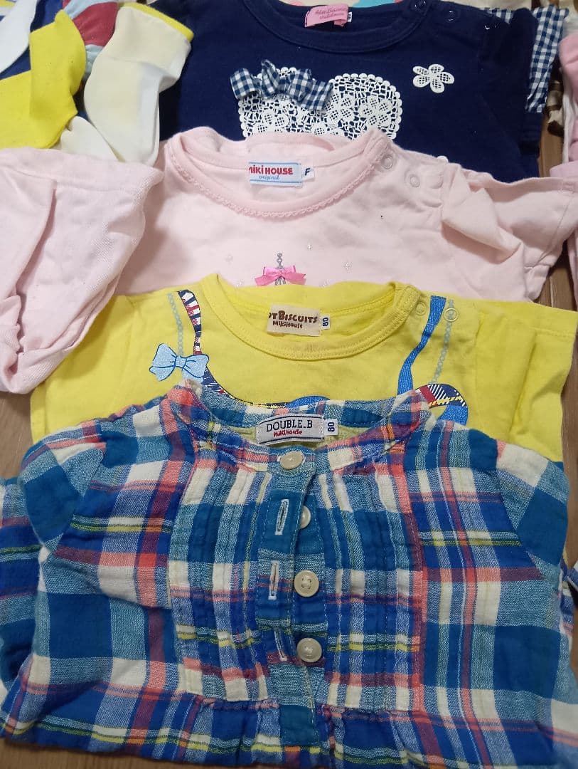 mikihouse　50着 Tシャツ・ワンピース・パンツ・ジャケット　セット