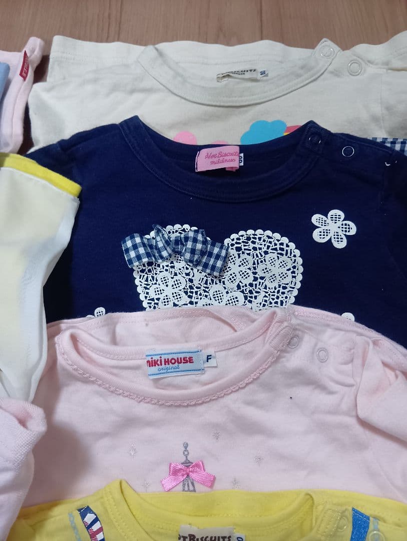 mikihouse　50着 Tシャツ・ワンピース・パンツ・ジャケット　セット