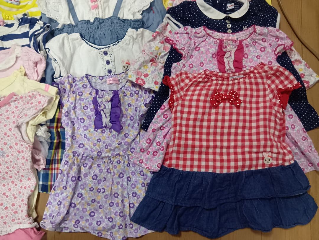 mikihouse　50着 Tシャツ・ワンピース・パンツ・ジャケット　セット