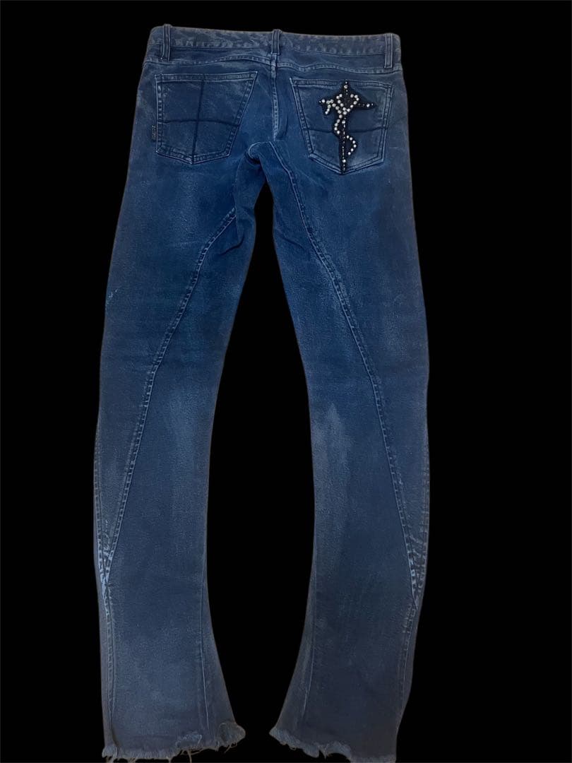 p*d様 希少　KMRii ケムリ レザークロスパッチ サーペント 00s