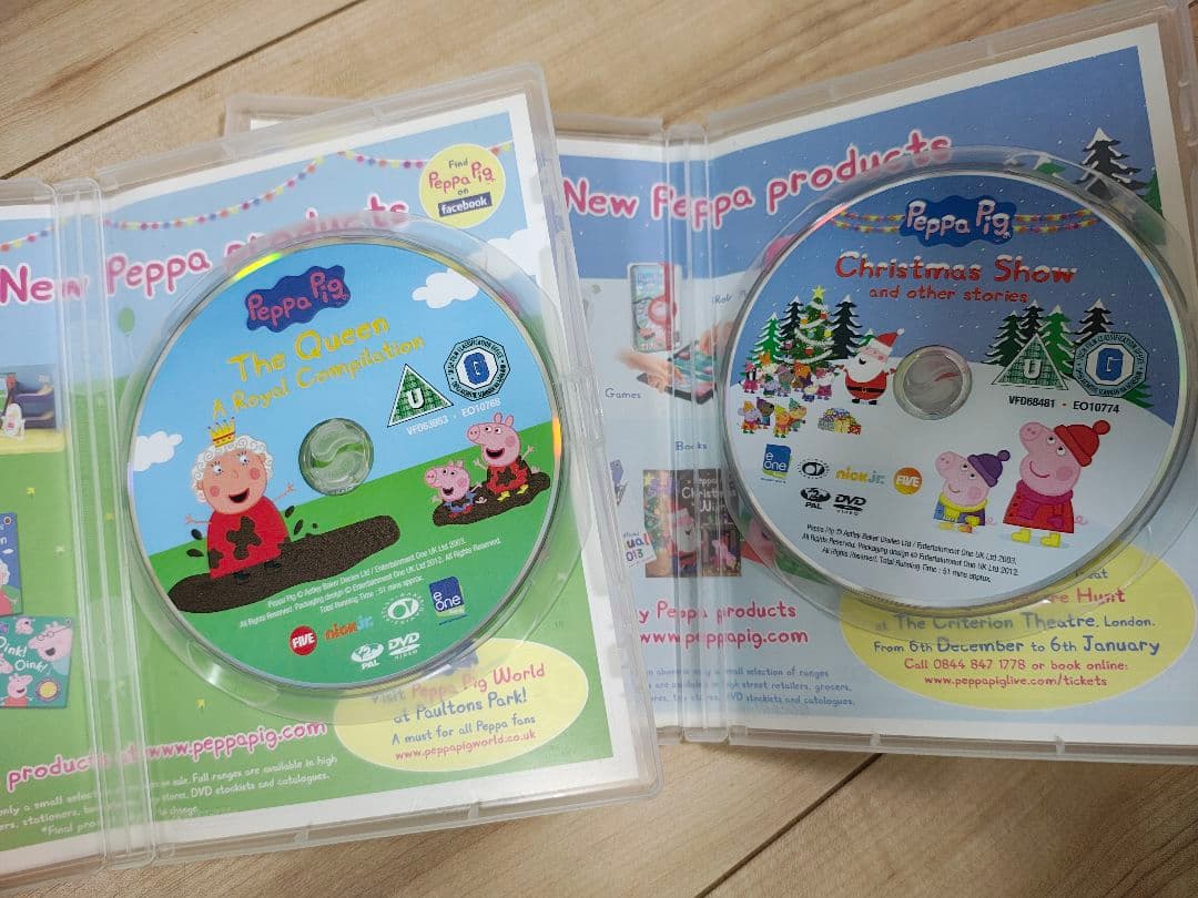 Peppa Pig ペッパピッグ　DVD 20枚セット