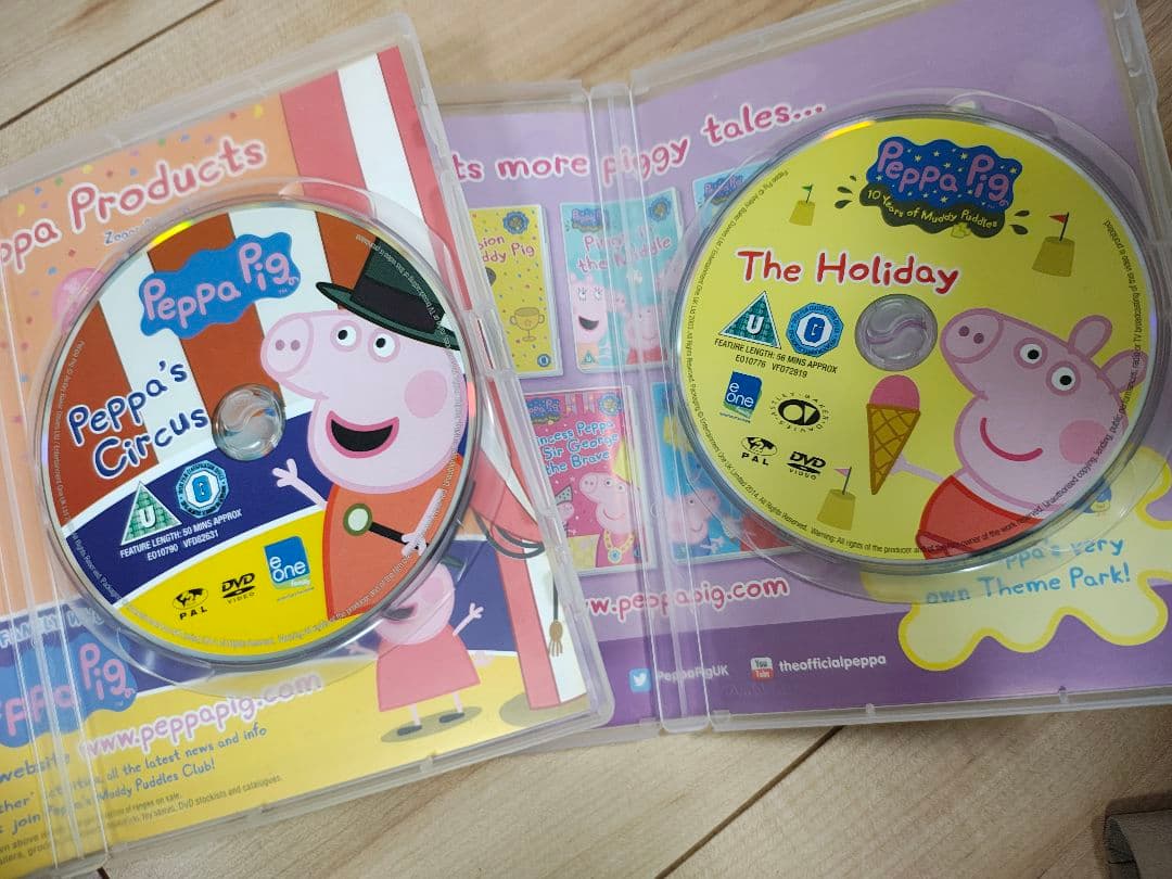 Peppa Pig ペッパピッグ　DVD 20枚セット