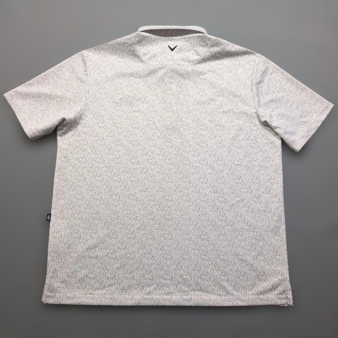 【極美品】大きいサイズ！キャロウェイゴルフ　速乾軽量ボタニカルポロシャツ半　3L