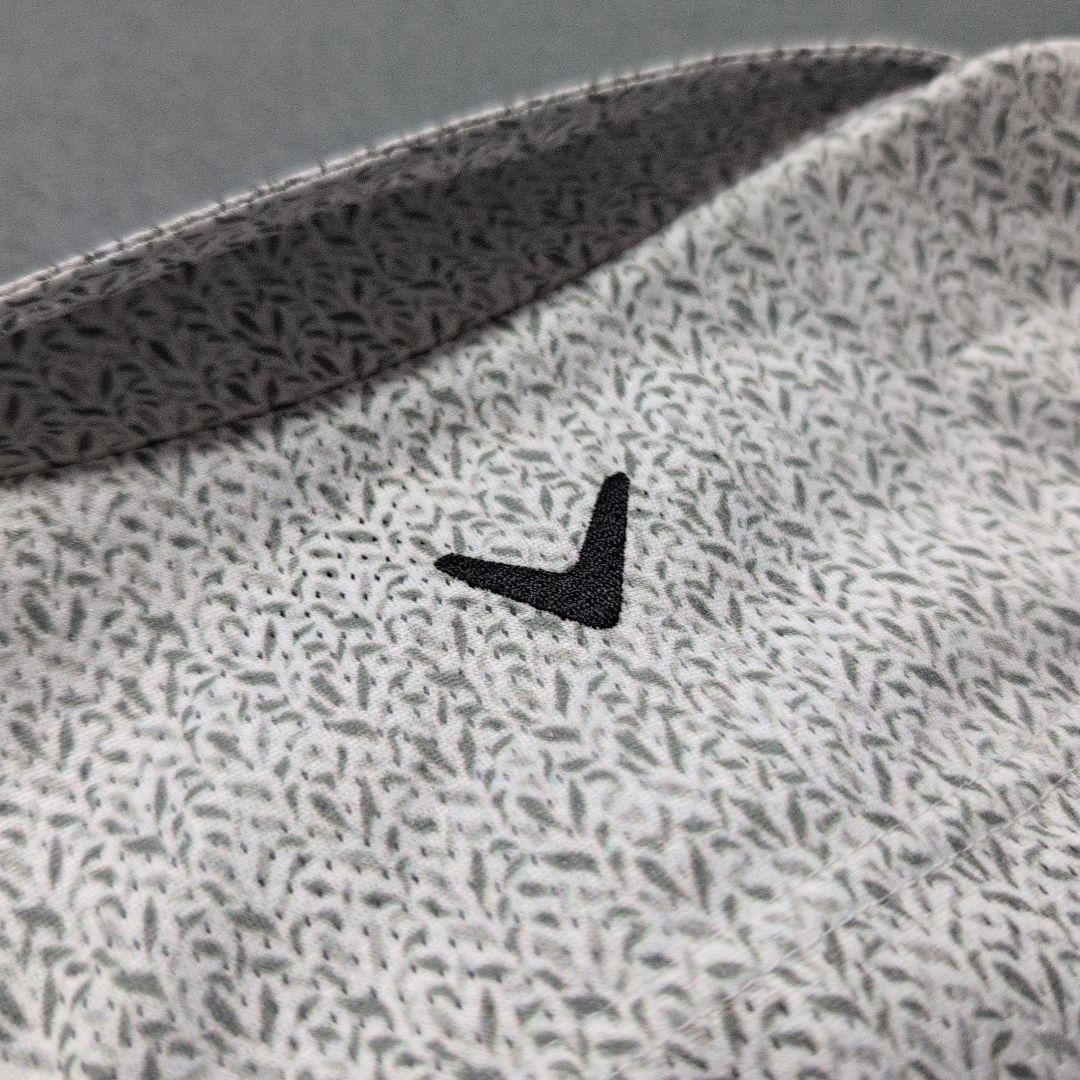 【極美品】大きいサイズ！キャロウェイゴルフ　速乾軽量ボタニカルポロシャツ半　3L