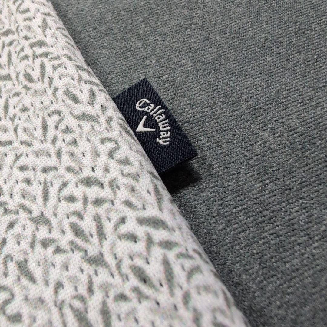 【極美品】大きいサイズ！キャロウェイゴルフ　速乾軽量ボタニカルポロシャツ半　3L