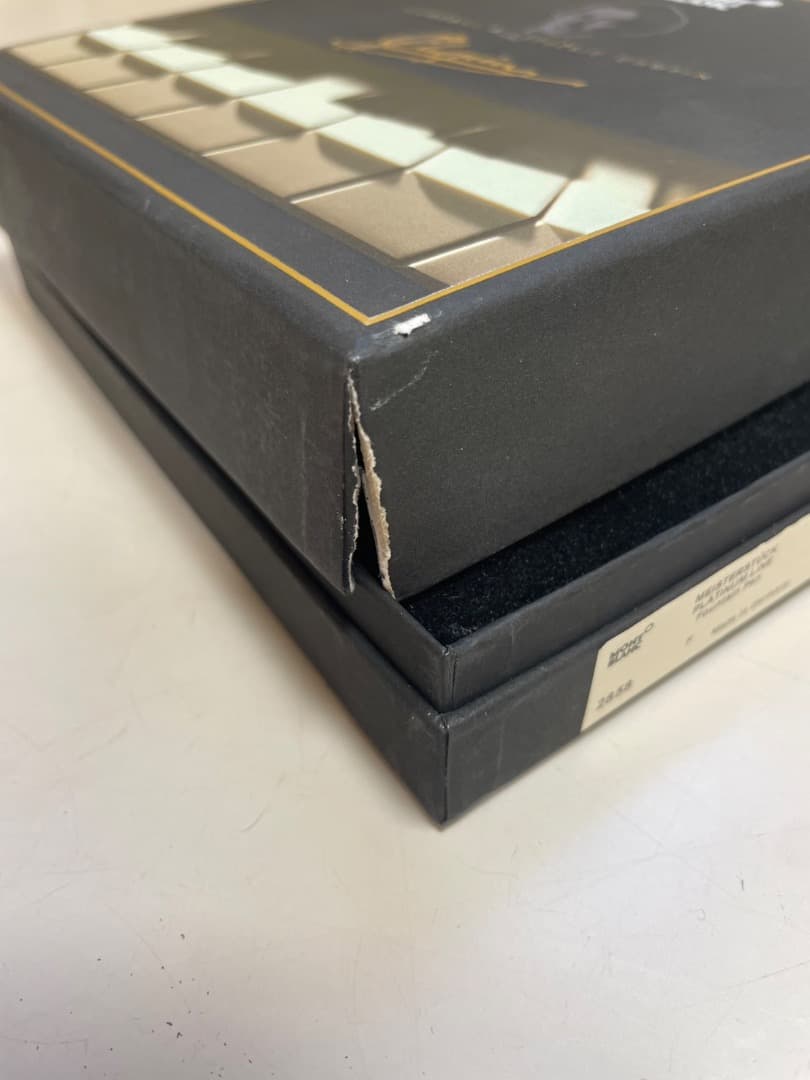 モンブラン マイスターシュテュック P145 万年筆 プラチナライン