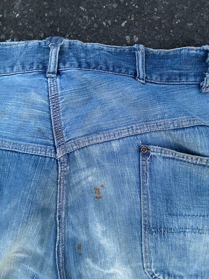 B*様 【BIGMAC】40s painter pants 大戦　ドーナツボタン