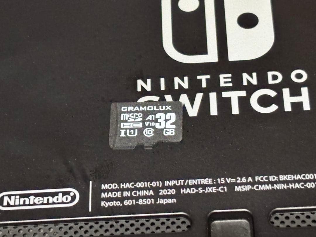 Nintendo Switch 本体 箱 ケース SDカード付き