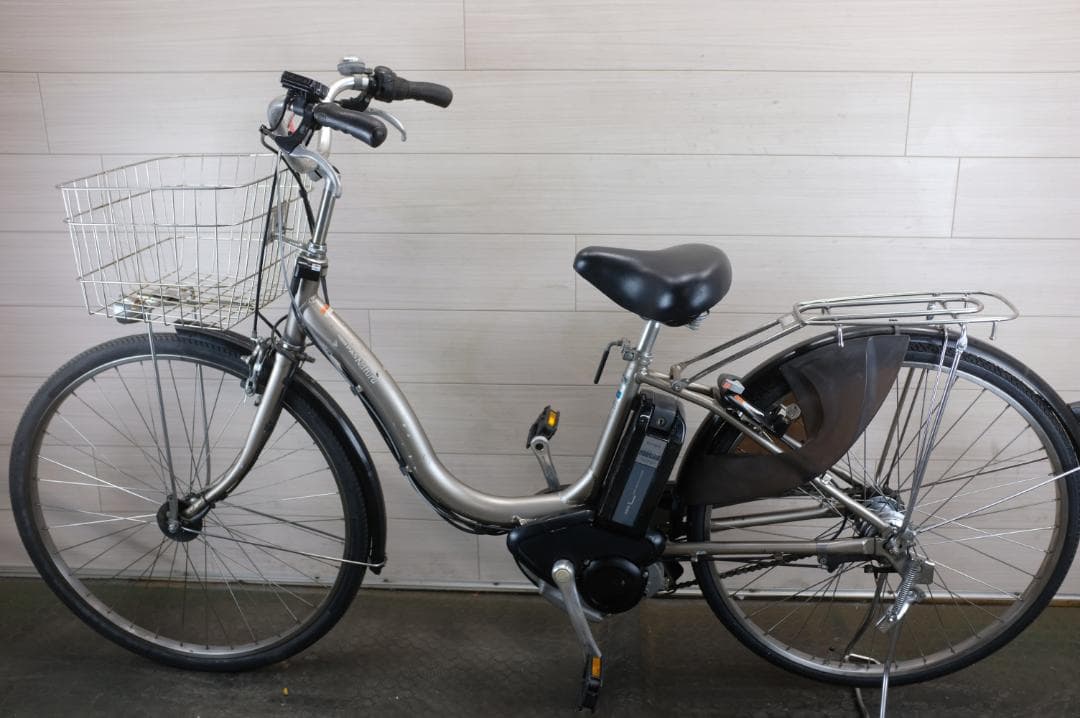 かわはら )ヤマハ Natura 26インチ 3段8.9Ah 充電器あり