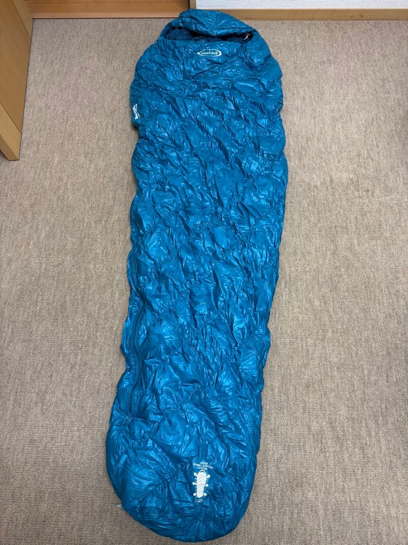 モンベル　ダウンハガー650#3 R/zip 寝袋　レギュラータイプ