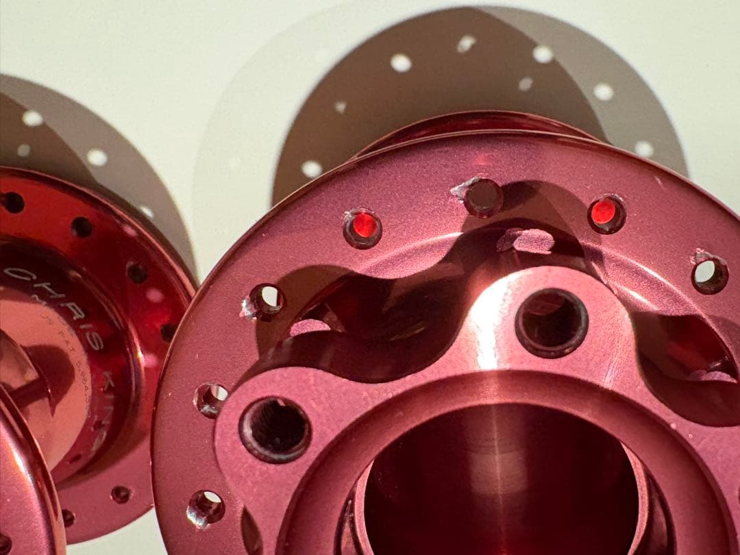 CHRIS KING / R45 Disc Hub ハブシェル 前後セット