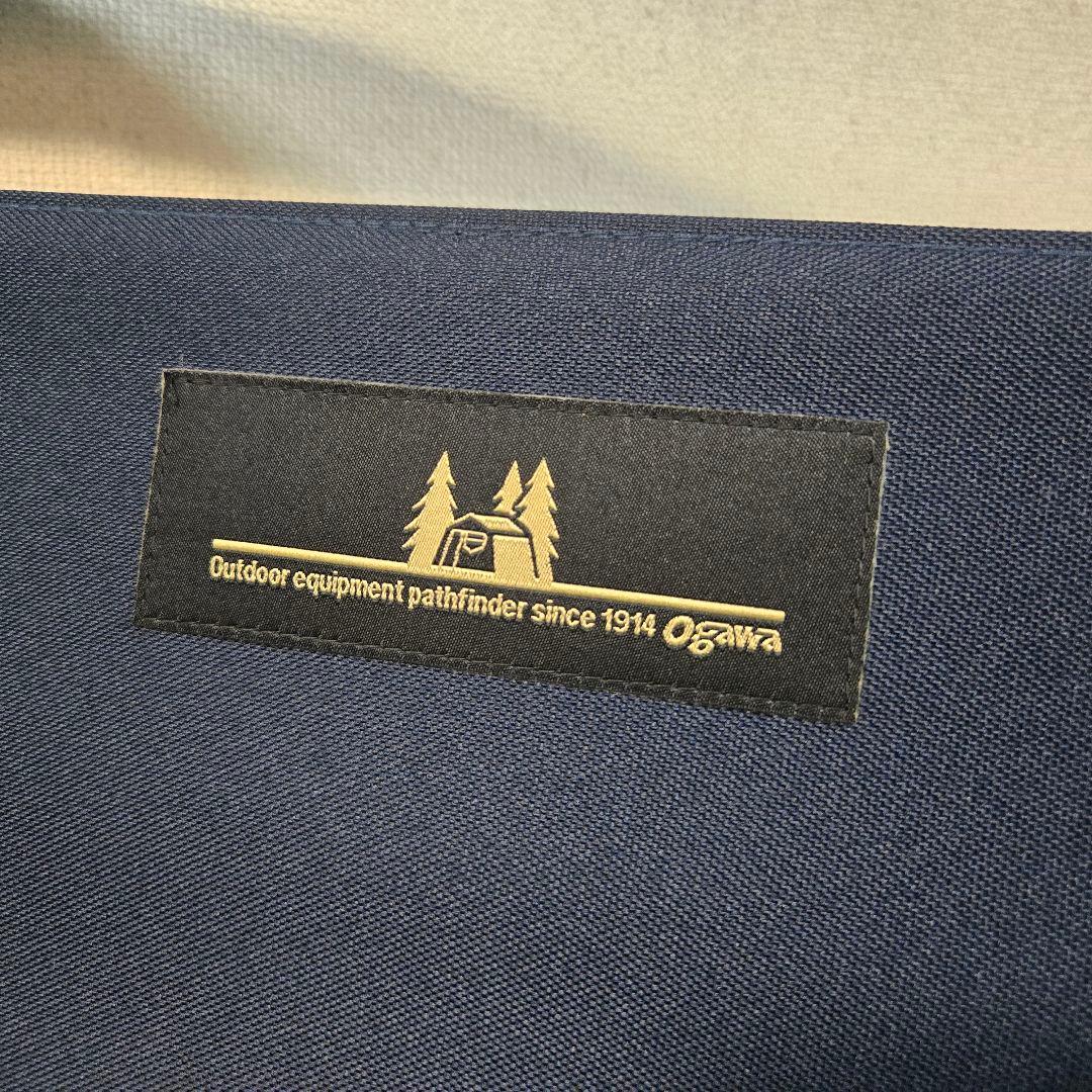 未使用級 ogawa ハイ&ロー チェア 2way ブルー 便利 機能性◎