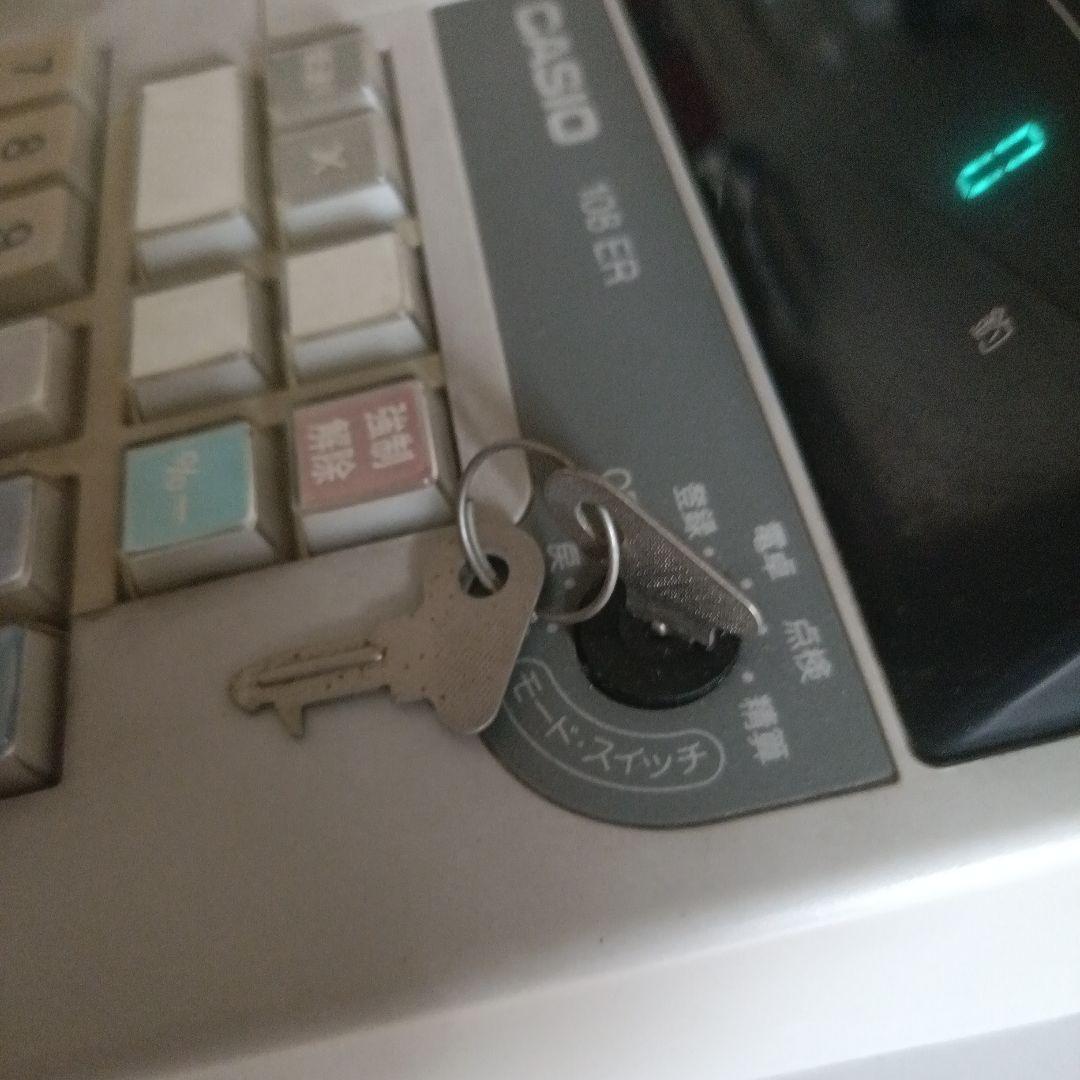 CASIO 108ER 電子レジスター　ジャンク