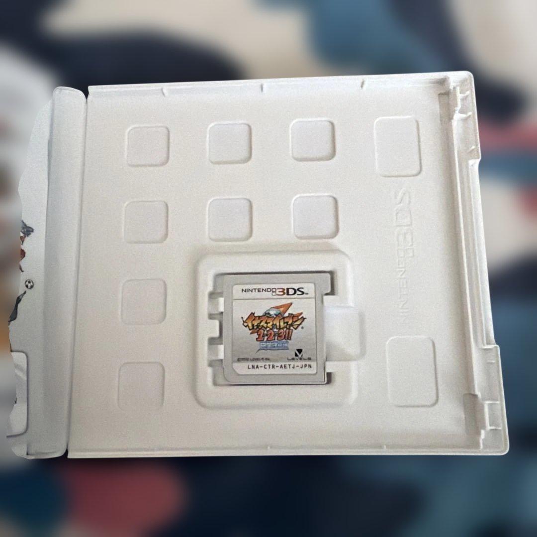 3DS イナズマイレブン1・2・3 円堂守伝説 中古