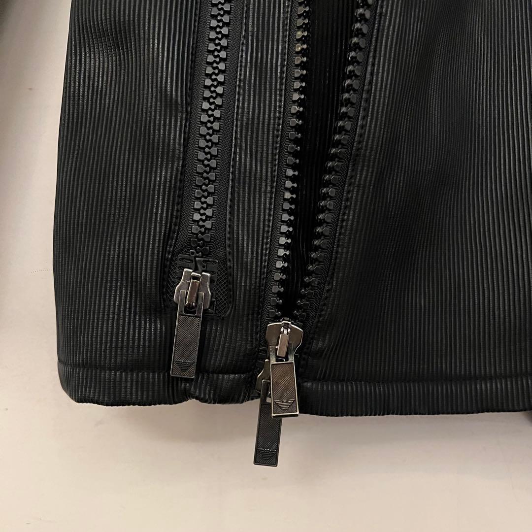 EMPORIO ARMANI レザー ジャケット 50