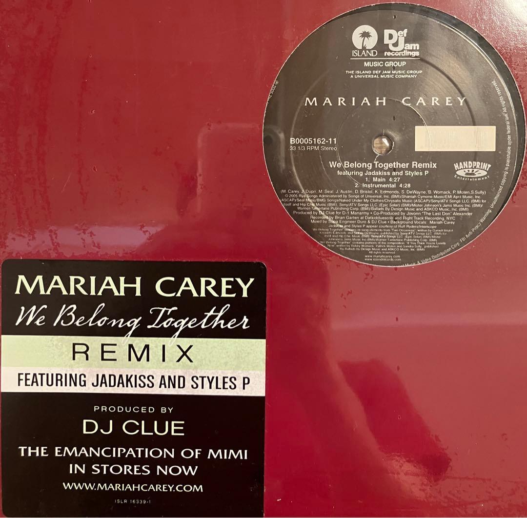 Mariah Carey シングル EP 5枚セット Record vinyl