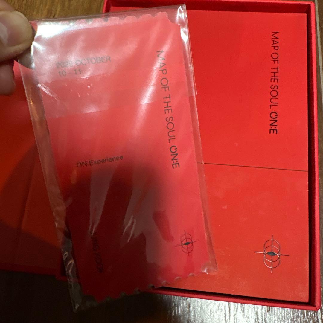 ⬛︎カード未開封！！BTS MAP OF THE SOUL ON:E DVD