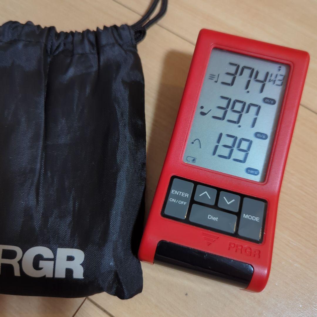 PRGR RED EYES ヘッドスピード測定　距離計