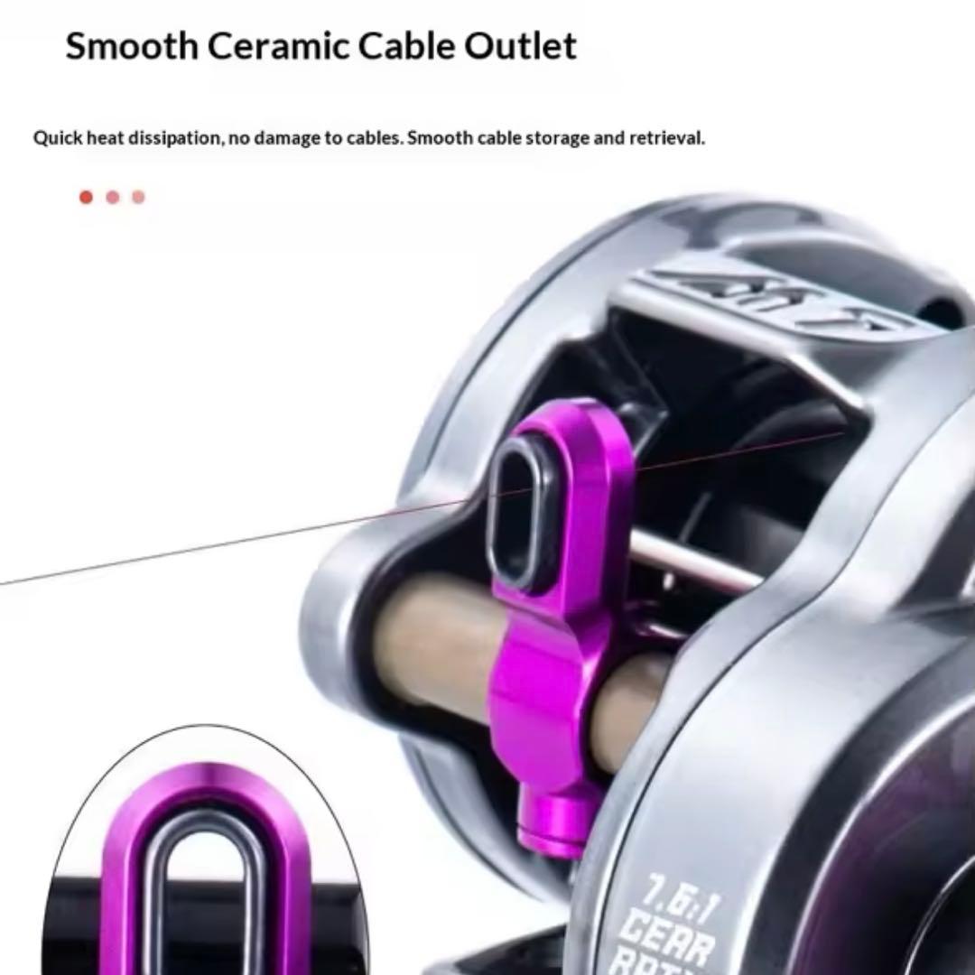 ラウンドボディ LW A007 BFS 金属ボディ 銅合金ギア 丸型