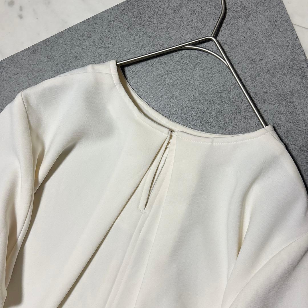 美品 SOEJU ソージュ Aラインチュニックブラウス ゆったり とろみ 洗える