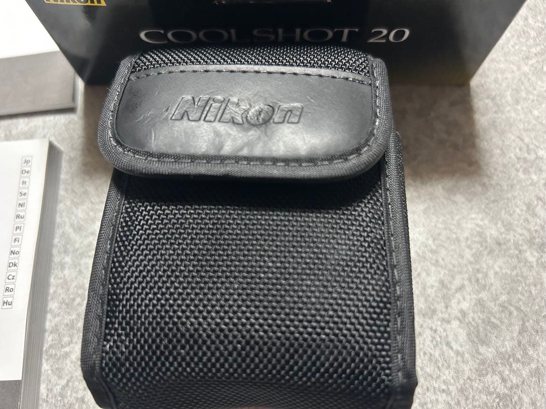 ゴルフ距離計(ニコンクールショット２０)