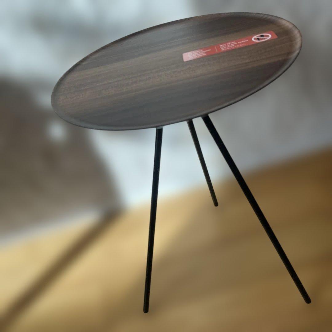 ほぼ新品 Helinox テーブル ウォールナット