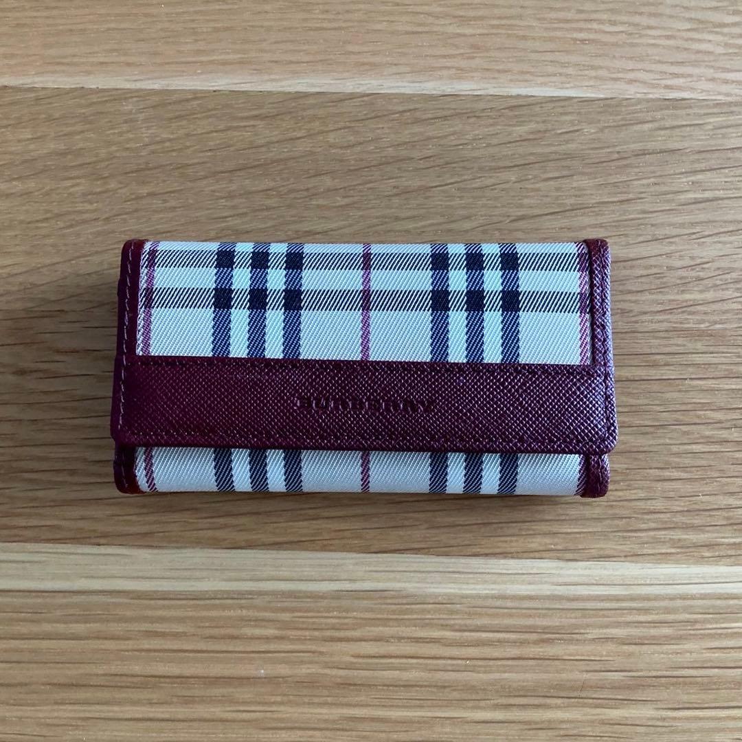 【BURBERRY バーバリー ノバチェック キーケース】新品・未使用