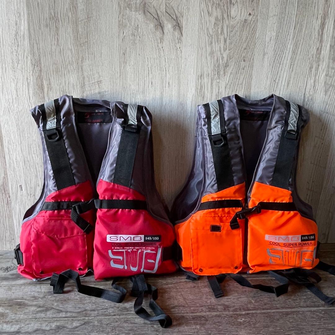 FINE JAPAN ライフジャケット 5枚セット フィッシングベスト