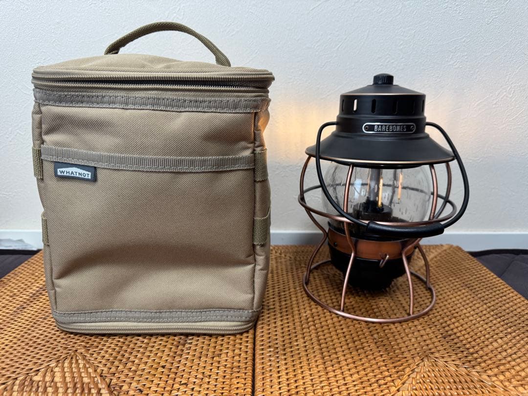BAREBONES ベアボーンズ レイルロードランタン 収納バッグ付き