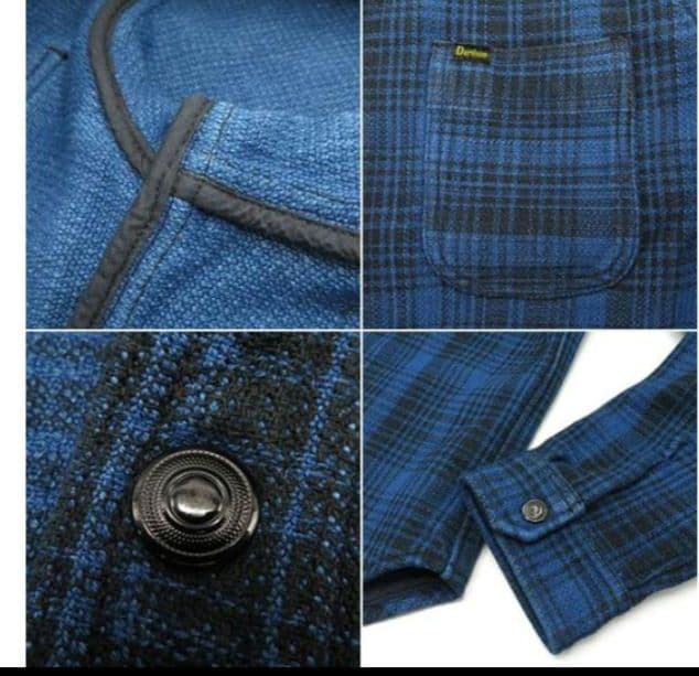 ステュディオダルチザンSTUDIO D'ARTISANクルーザーシャツジャケット