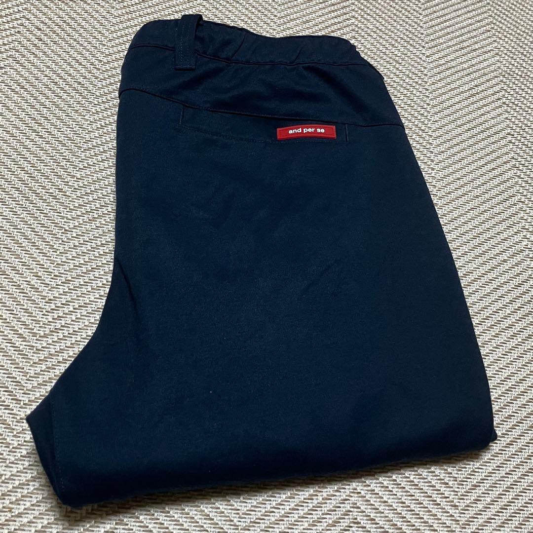 大きめ and per se ジョガーパンツ スウェットパンツ ゴルフウェア