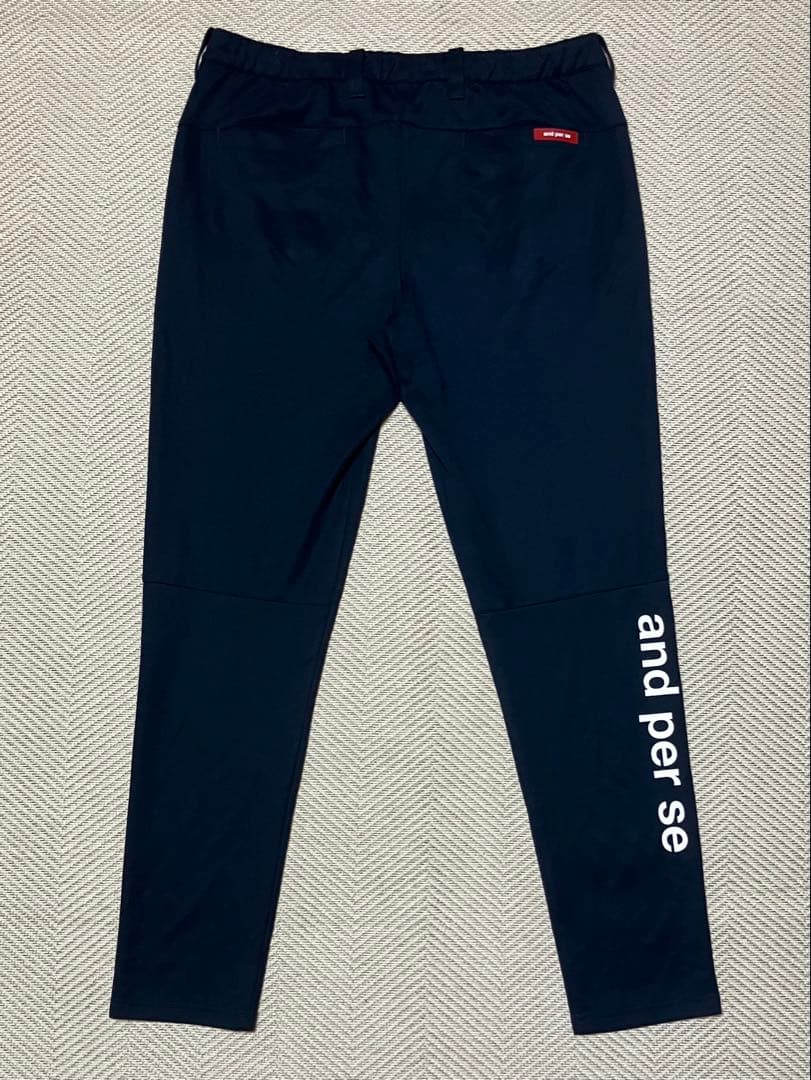 大きめ and per se ジョガーパンツ スウェットパンツ ゴルフウェア