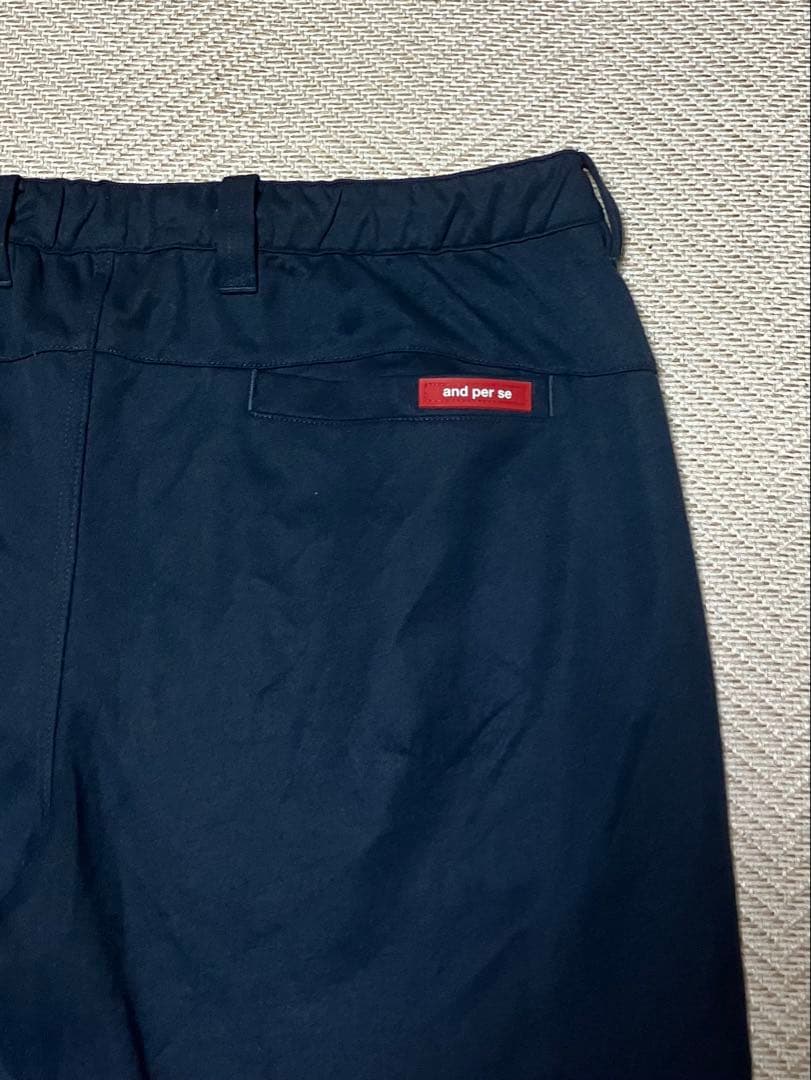 大きめ and per se ジョガーパンツ スウェットパンツ ゴルフウェア
