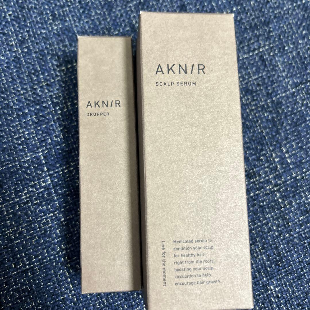 ［新品］AKNIR シャンプー ・トリートメント・スカルプセラム