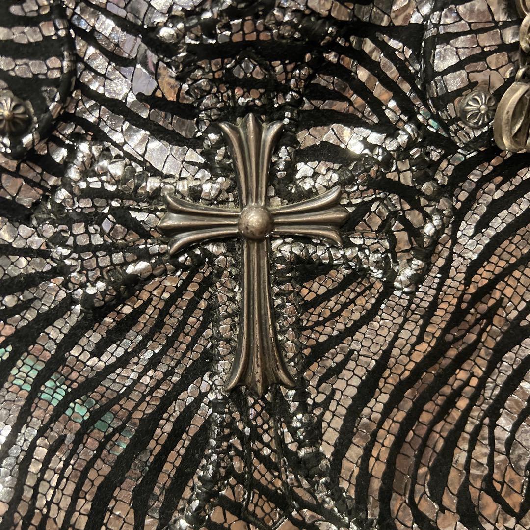 シ*ー様 【レア】　クロムハーツ　ジムバッグ　ゼブラ