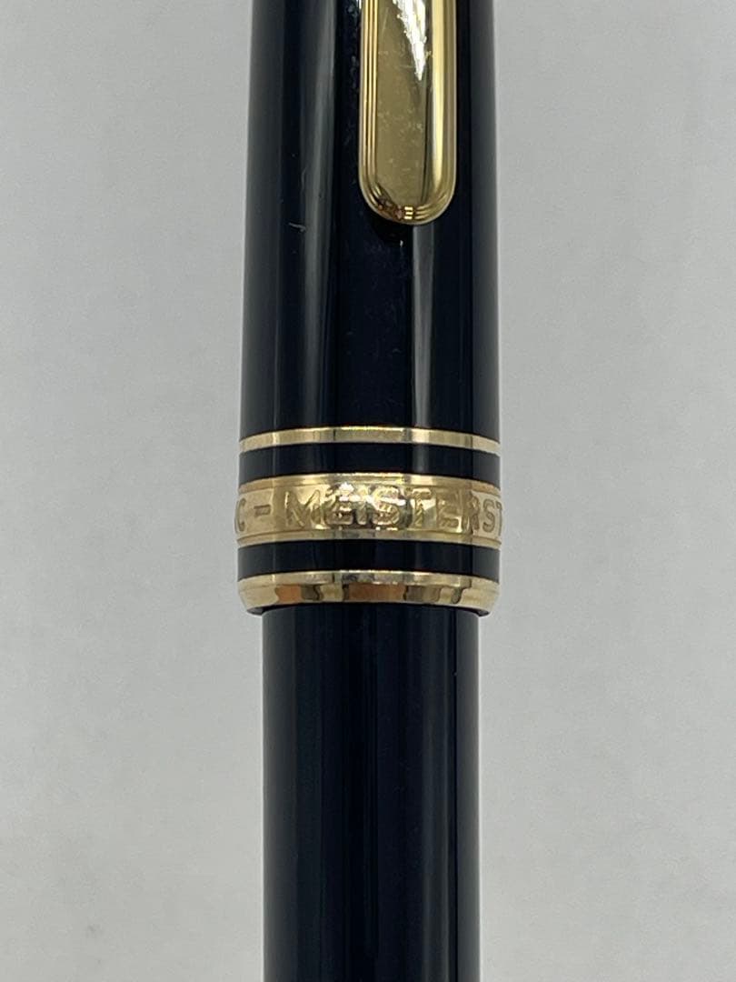 モンブラン マイスターシュテュック 万年筆 14K ブラック ゴールド