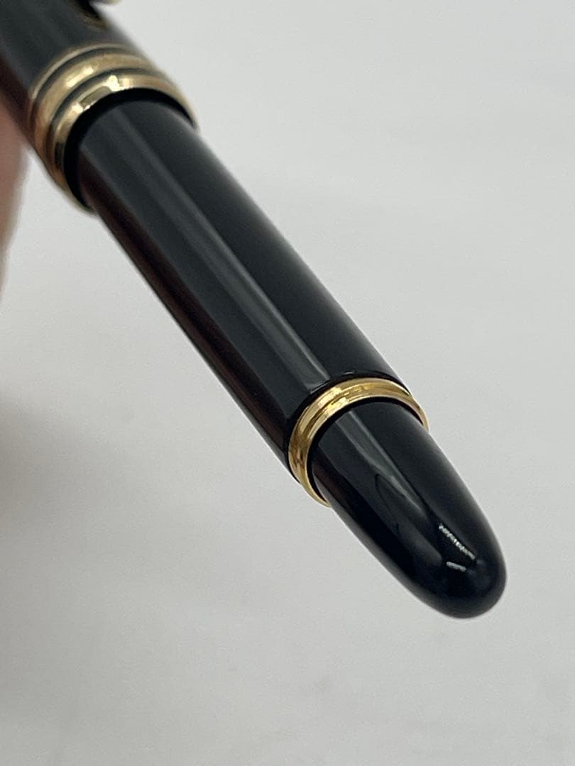 モンブラン マイスターシュテュック 万年筆 14K ブラック ゴールド