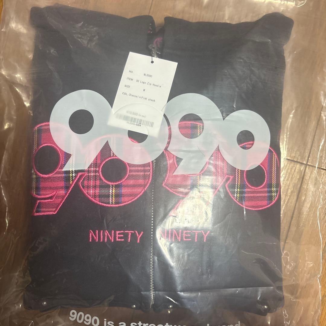トップス 9090 Girl OG Logo Zip Hoodie