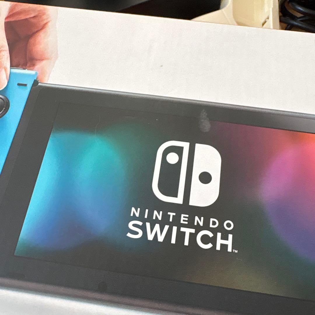 ニンテンドー スイッチ Switch 本体 任天堂 付属品完備 箱あり 付属品