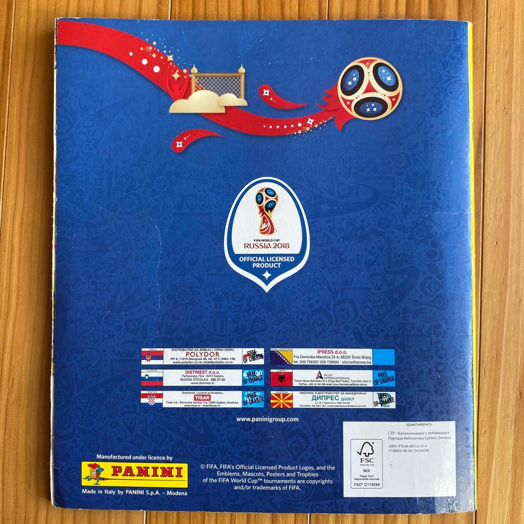 2018ワールドカップロシア パニーニ　ステッカー　682枚コンプリート　希少品
