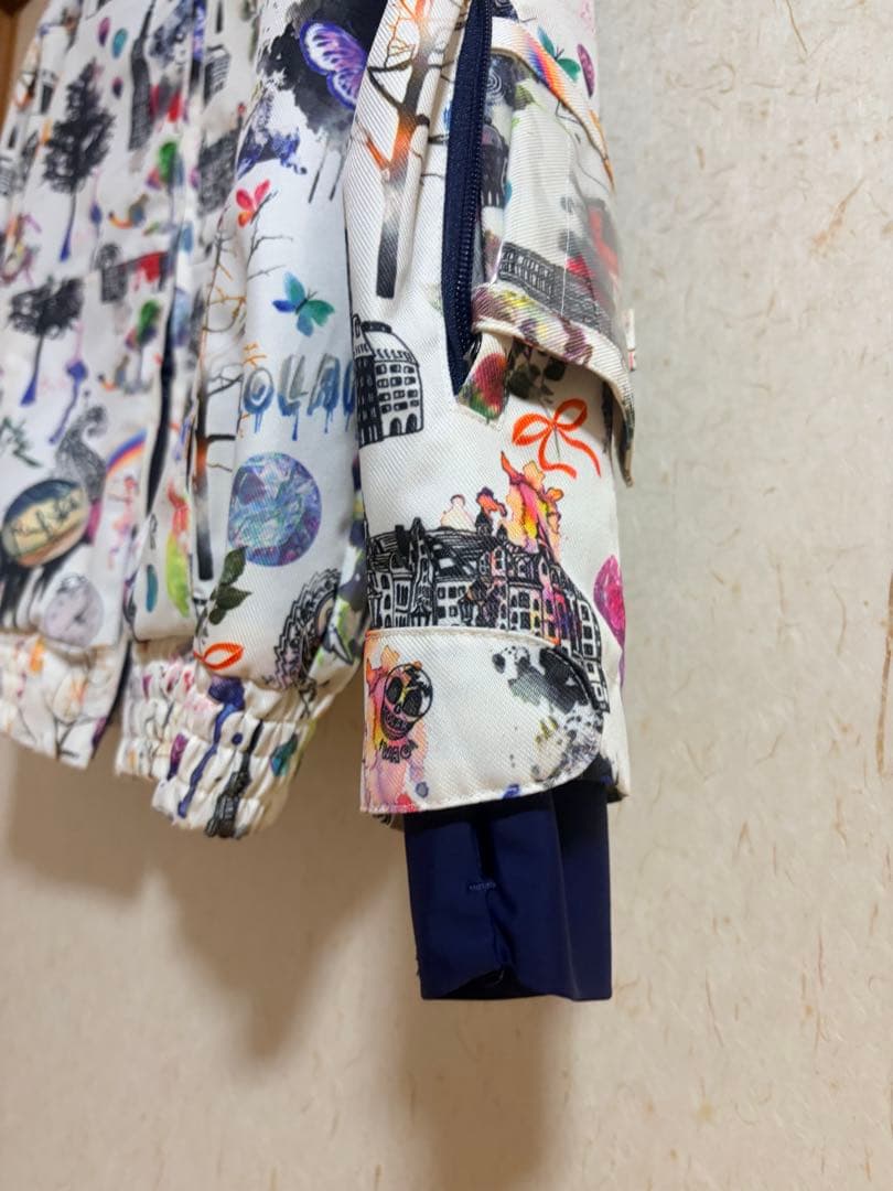 【ほぼ美品】ScoLar スノーボード ウェア 上下　セット スカラー M 総柄