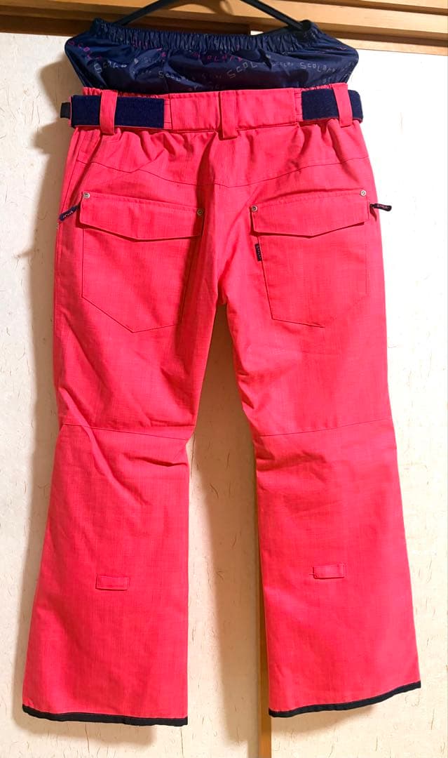 【ほぼ美品】ScoLar スノーボード ウェア 上下　セット スカラー M 総柄