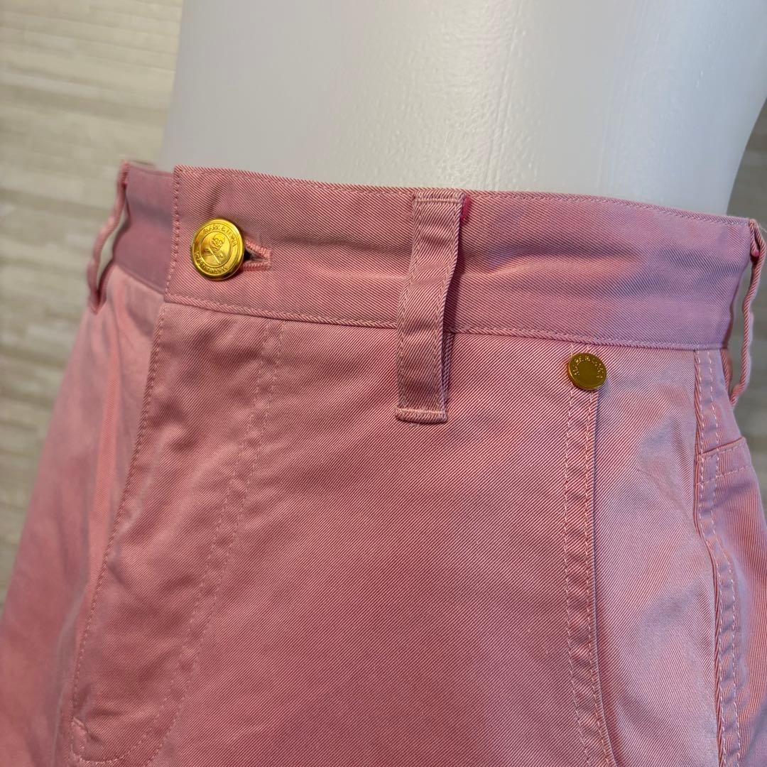 MARK＆LONA ゴルフ スカート ピンク