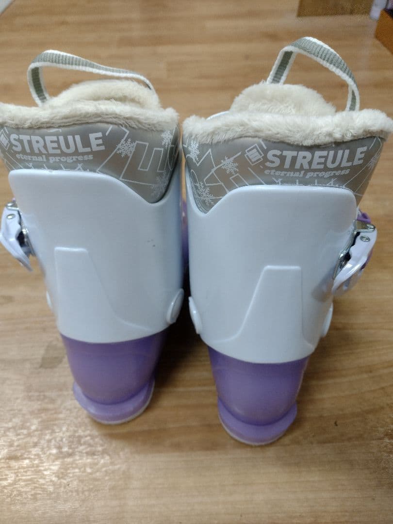 スキー板120cm＆ブーツ22cm ２点セット