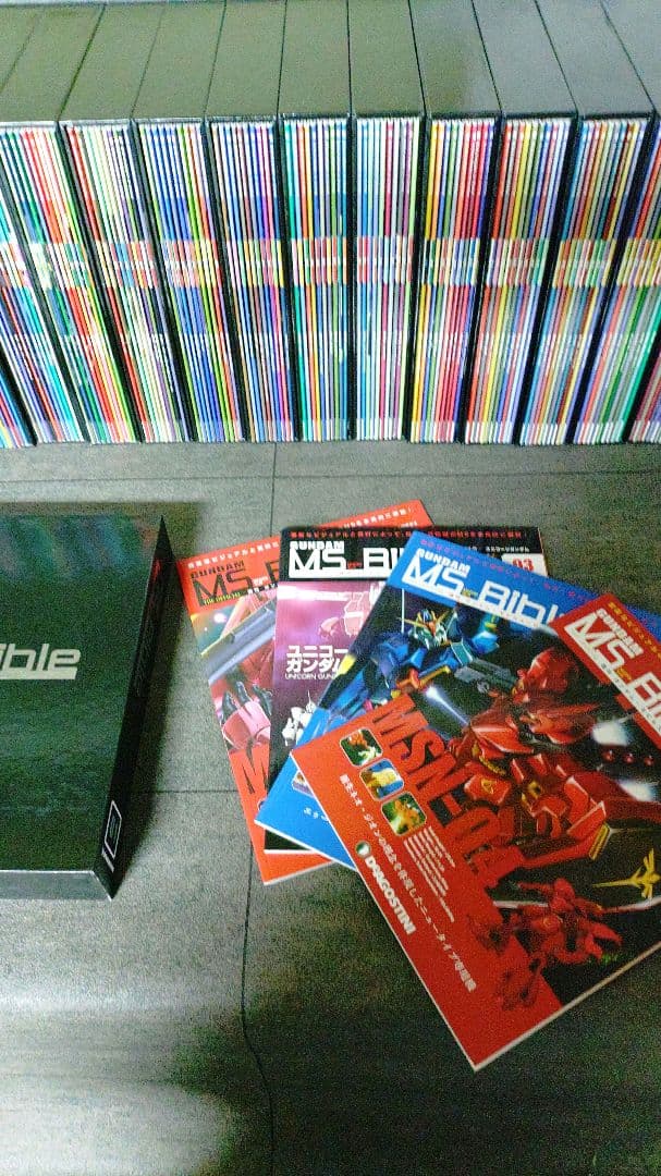 ガンダムMS Bible　全151巻＋専用ハードケース　　OD39