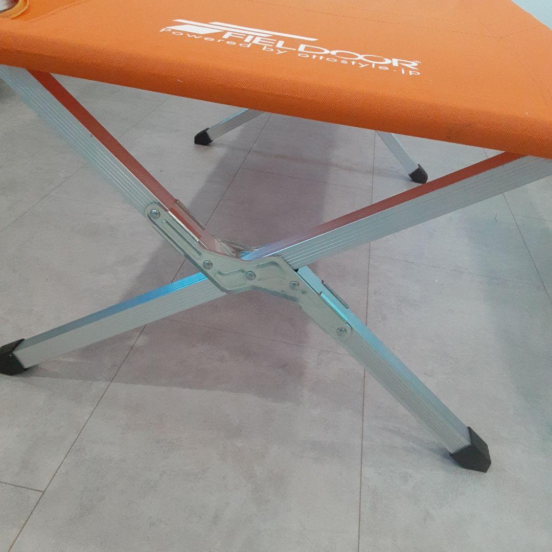 2台セット FIELDOOR アウトドアコット 折りたたみ ユーティリティベッド