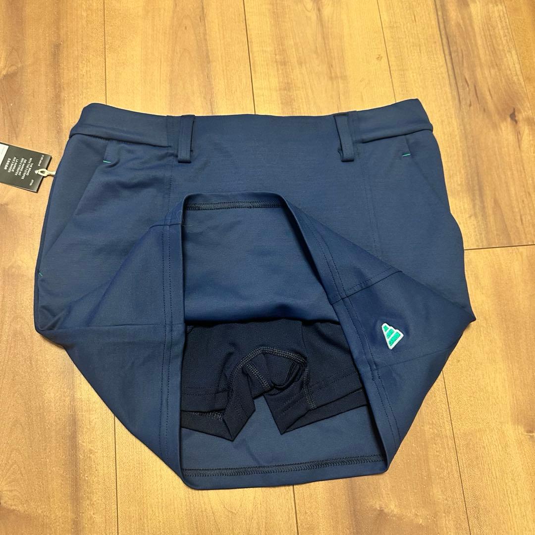 刺繍モノグラムポロシャツ　タイトスカート　セットアップ　サイズS ネイビー　春夏